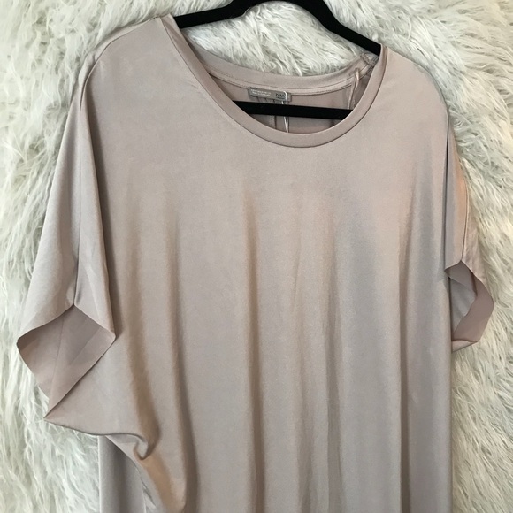 Zara metallic rose dress - Picture 3 of 5